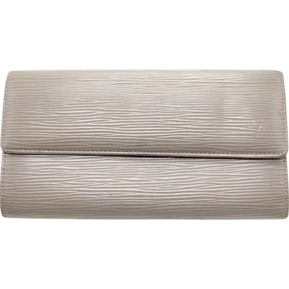 635197BV (L2) Louis Vuitton Wallet Long Gray Epi Leather - Picture 1 of 10